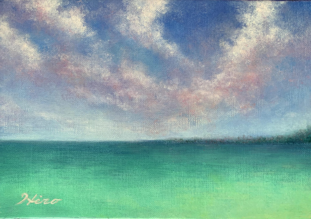 海と空のハーモニー