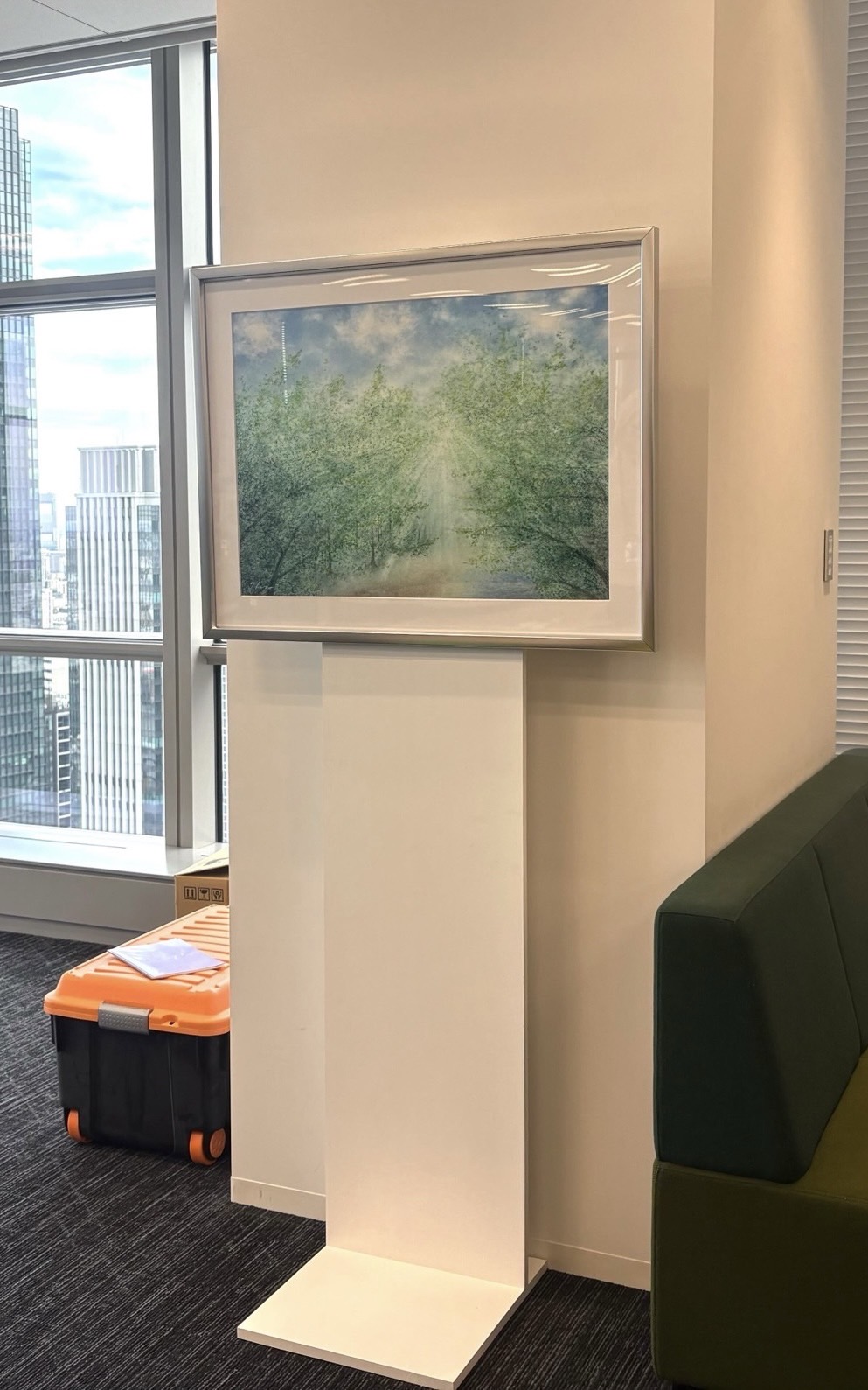 住友商事様　24階（2）に展示された作品